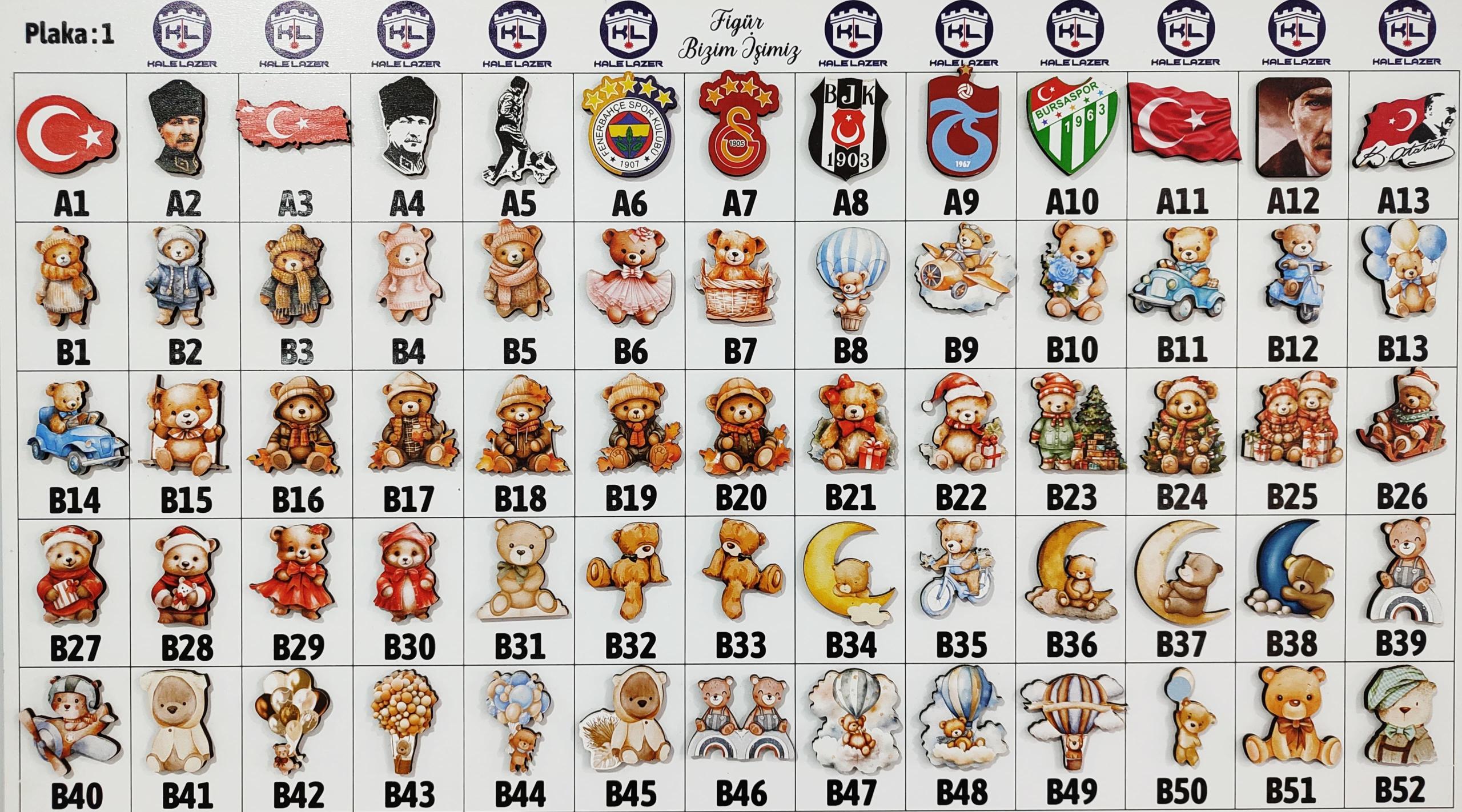2025 Mart Güncel Figür Kataloğumuz